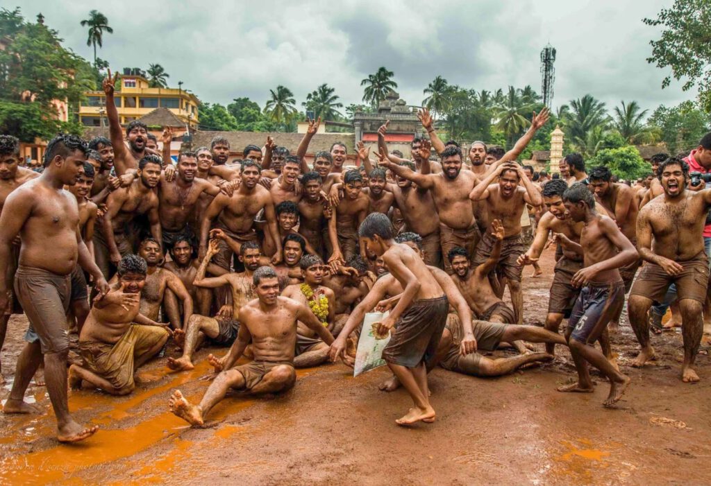 CHIKHAL KALO FESTIVAL MONSOON IN GOA